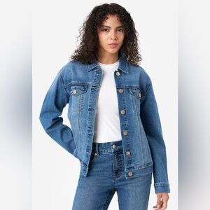 Seven7 Women’s Denim Trucker Jacket